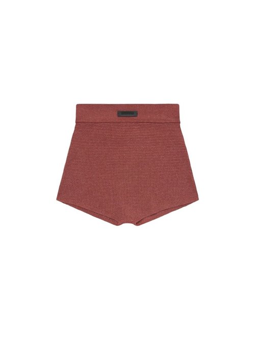 Fear of God Essentials Waffle Short - Crimson - 192BT247256FW