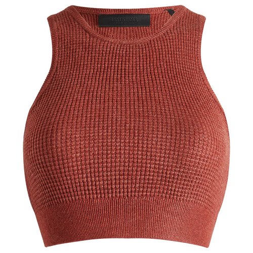 Fear of God ESSENTIALS Waffle Sport Tank - Crimson - 192BT247226FW-28222815