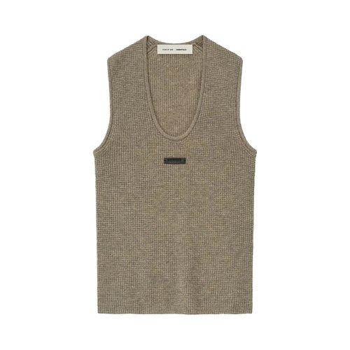 Fear of God Essentials Waffle Tank - Homestead Heather - 192HO259252FW