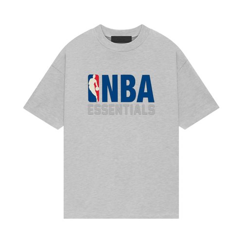 Fear of God Essentials x NBA Tee - Light Heather - 125AL244000F
