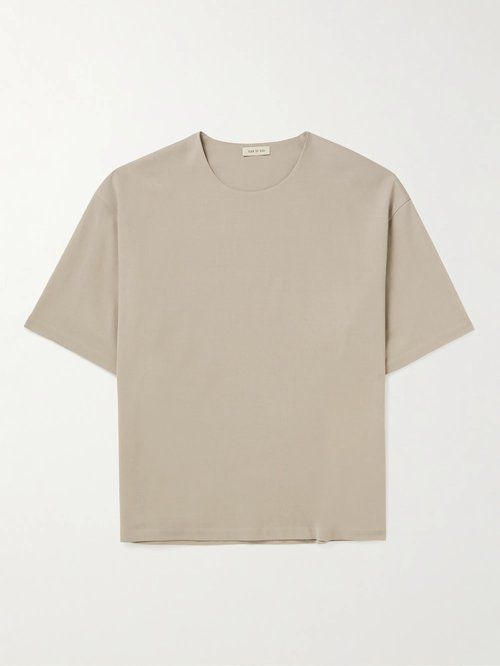 Fear of God Eternal Oversized Wool-Blend Crepe T-Shirt - 252 - FGE5-0-21-4WN-Y252