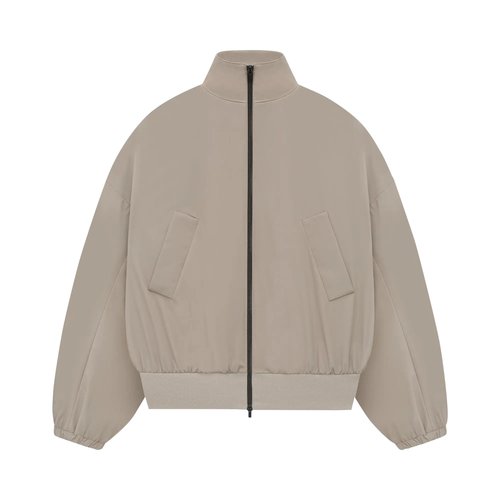 Fear of God High Neck Vented Track Jacket | Grey | Size XXL - FG24FW30618PON245