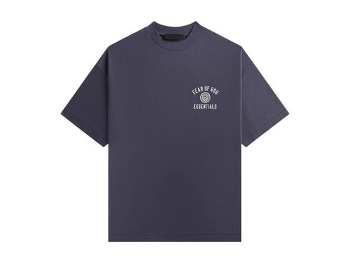Fear of God Essentials Jersey Crewneck Tee - Marine - 125HO244194F