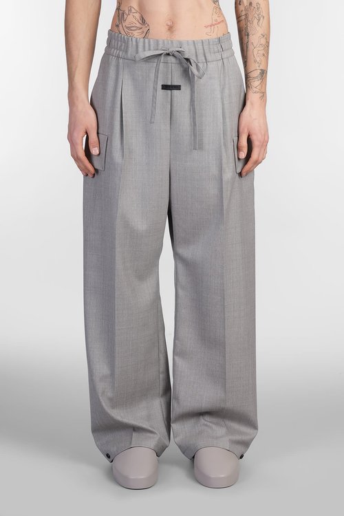 Fear of God Pants In Grey Wool - FGE2-40-4-02H-WH054