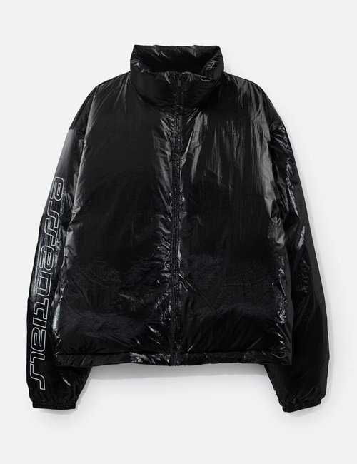 Fear of God Ripstop Nylon Puffer Jacket - Metallic Black