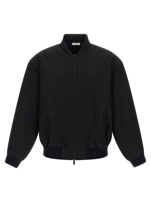 Fear of God Wool Bomber Jacket - FG25FW32335WCTBLACK