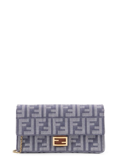 Fendi Wallet On Chain Baguette Shoulder Bag - 8M0498AUT4F1SXQ