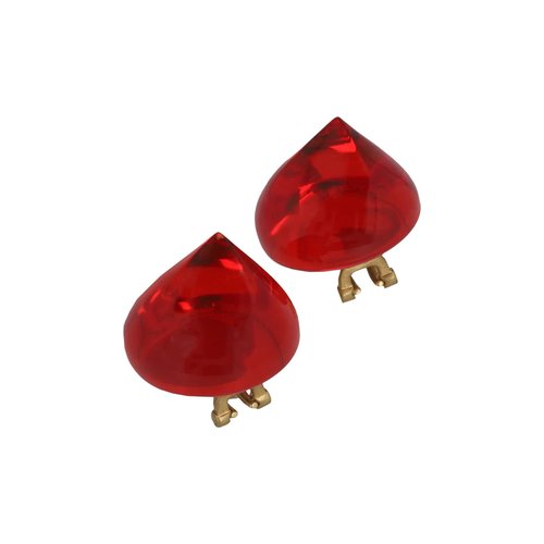 Ferragamo Medium Sculptural Clip On Earrings - 7.0680