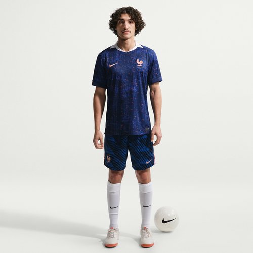 FFF 2026 Stadium Home Nike Dri-FIT Soccer Replica Shorts 'Game Royal ...