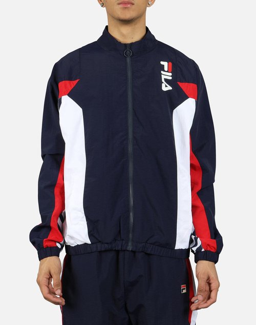 FILA BRAXTON WOVEN JACKET - Navy - LM911449-410