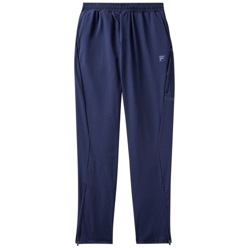FILA Break Point Stretch Jogger Pants - Angora/Fila Navy Pinstripe - LM43E985-400