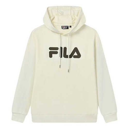 FILA Classic Logo Hoodie - White/Black - F51U238-98F
