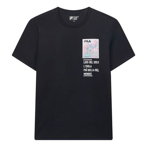 FILA Cotton Short Sleeve Blue - Legendary Blue - F11M028-98F