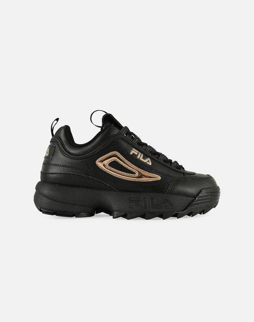 FILA Disruptor 2 - Black/Black/Rose Gold - 5FM00702-040