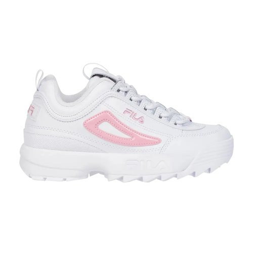 FILA Disruptor 2 | Size 6.5 - White/Pink - 3FM00735-155