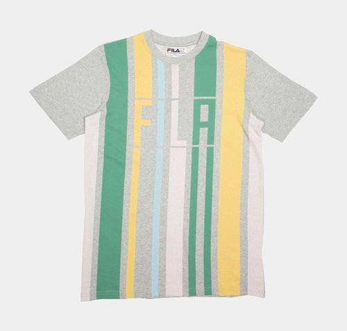 FILA Dulce T-Shirt - Grey/Pastel Colors - LW911212-289