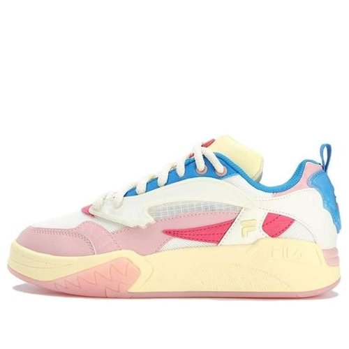 FILA FUSION Lifestyle Basketball Heritage - White/Pink/Blue - T12W323205FWS