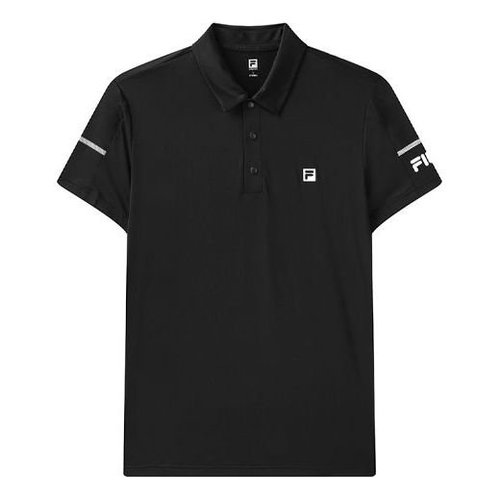 FILA Logo Pattern Loose Short Sleeve polo - White - A11M121-52F