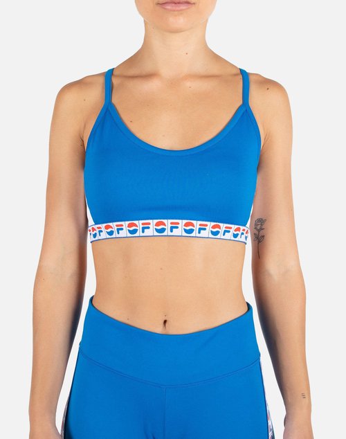 FILA PEPSI REPEAT RACER TANK TOP - Blue - LW925738-921