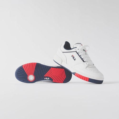 FILA Targa - White/Navy/Red - 1TM00001-125