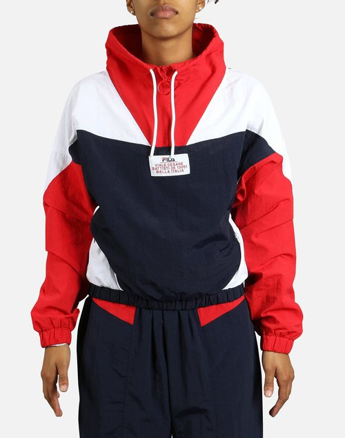 FILA TESSA PULLOVER JACKET - Blue - LW183Y74-410