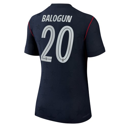 Folarin Balogun USMNT 2026 Match Away Nike Dri-FIT ADV Soccer Jersey - Blue - NN203943381-USM