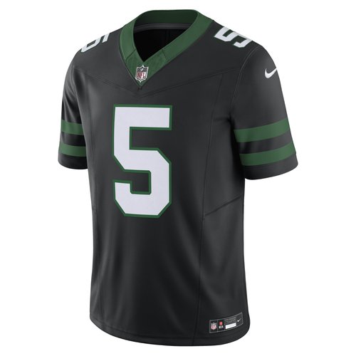 Garrett Wilson New York Jets Nike Dri-FIT NFL Limited Football Jersey - Black - 31NM09WK72F-E87