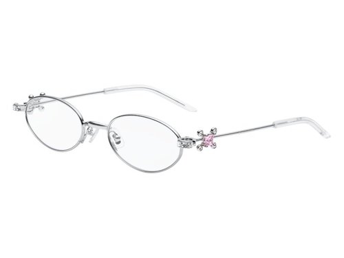 Gentle MOnster On Ring 02 Sunglasses - Silver/Clear