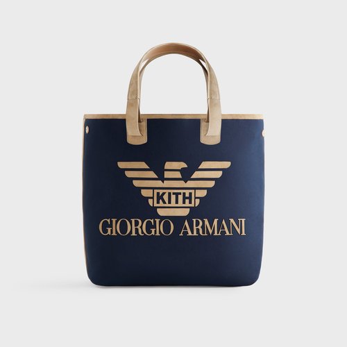 Giorgio Armani & Kith Canvas Tote - Nocturnal - 002637F21881D
