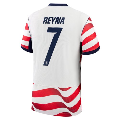 Giovanni Reyna USMNT 2026 Match Home Nike Dri-FIT ADV Soccer Jersey - White - NN203943411-USM