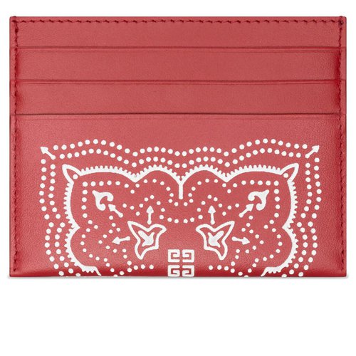 Givenchy 2x3 CC Card Holder - Red W21 - BK6099K1C4-600