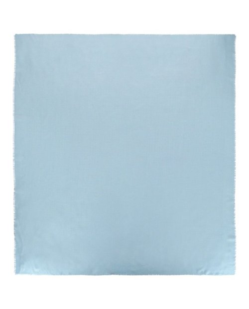 Givenchy 4G Jacquard Fringe Scarf - Sky Blue - 710002-914-0-9