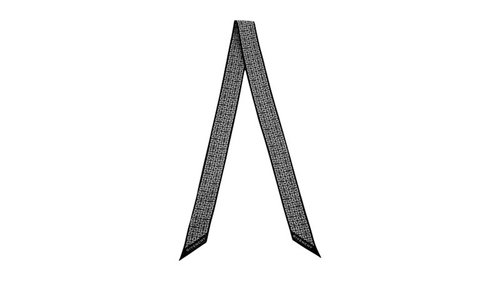 Givenchy 4G Monogram Print Bandeau - Black White - 710003-997-0-6