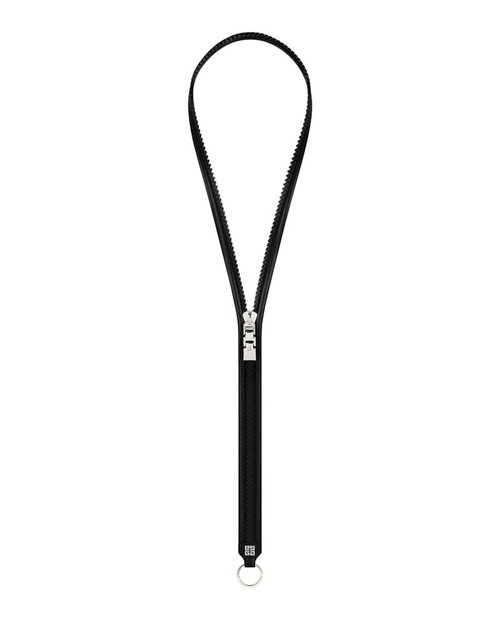 Givenchy 4G Zip Necklace - Black