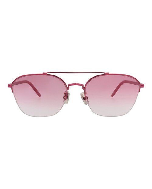 Givenchy AviatorFrame Metal Sunglasses - Pink Pink Violet (Gv40004U/57/72Z)