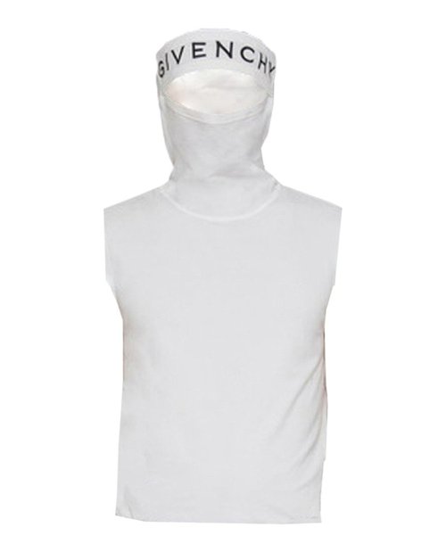 Givenchy Balaclava Ski Mask Tank - White - BM60VW-3Y9P-100