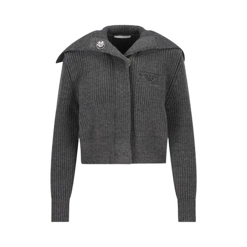 Givenchy Big Collar Cardigan - BWK00K4ZSM033033