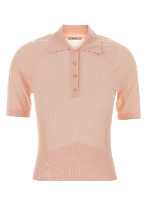 Givenchy Bw61l64zu3 663 Silkpink Exterior: Wool Polo - BW61L64ZU3-663