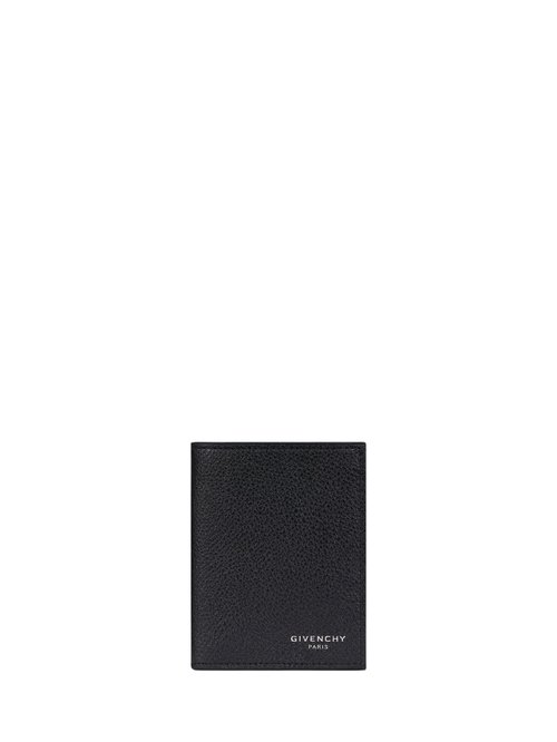 Givenchy Carry Cards In Leather - Black - BK608MK213-001