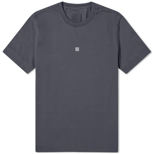 【関税＆送料込み】Givenchy T-Shirt With 4G Embroidery Givenchy Men's 4G Embroidery Cotton Short-Sleeved T-Shirt
