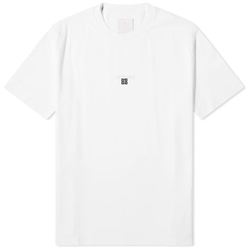 Givenchy Contrast 4G Embroidery T-Shirt 'White' - BM716G3YCD-100 ...