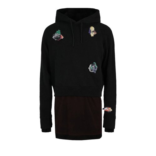 Givenchy Cotton Decal Overlapped Hoodie - BMJ0LV3YGS-960