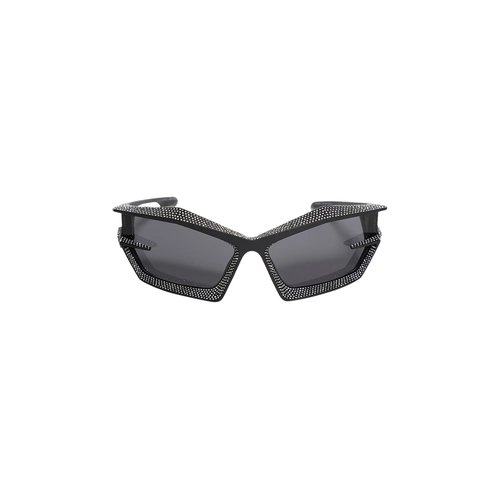 Givenchy Cut Strass Sunglasses | Size Onesize - Matte Black/Smoke - GV40082IM6-02A