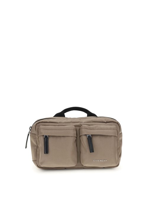 Givenchy Essential U Canvas Fanny Pack - Beige Camel - BK50F8K17S-280