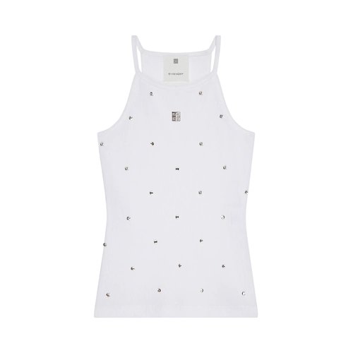 Givenchy Fitted Tank Top - BW70CA3YNK-100
