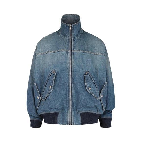 Givenchy Four Pocket Denim Bomber - BM01685Y9G-420