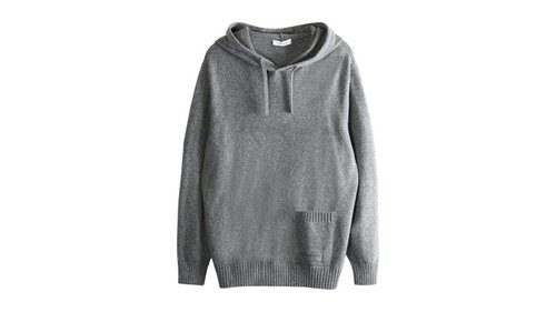 Givenchy Front Side Pocket Hoodie - Grey Mix - BM90VH4YNR-067