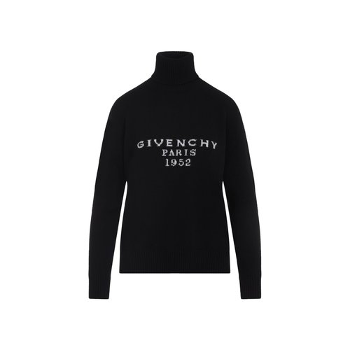 Givenchy High Neck Sweater Wool - DUO-3004929800020-S-S