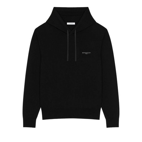 Givenchy Hooded Sweater - Black - BM90WP4YP3-001