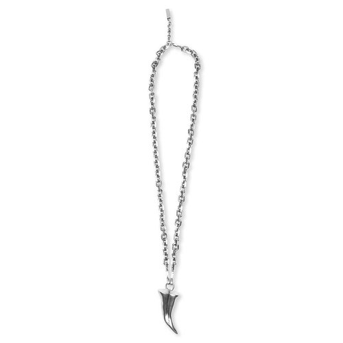 Givenchy Horn Necklace - Silvery - BN005KF003040-SILVERY